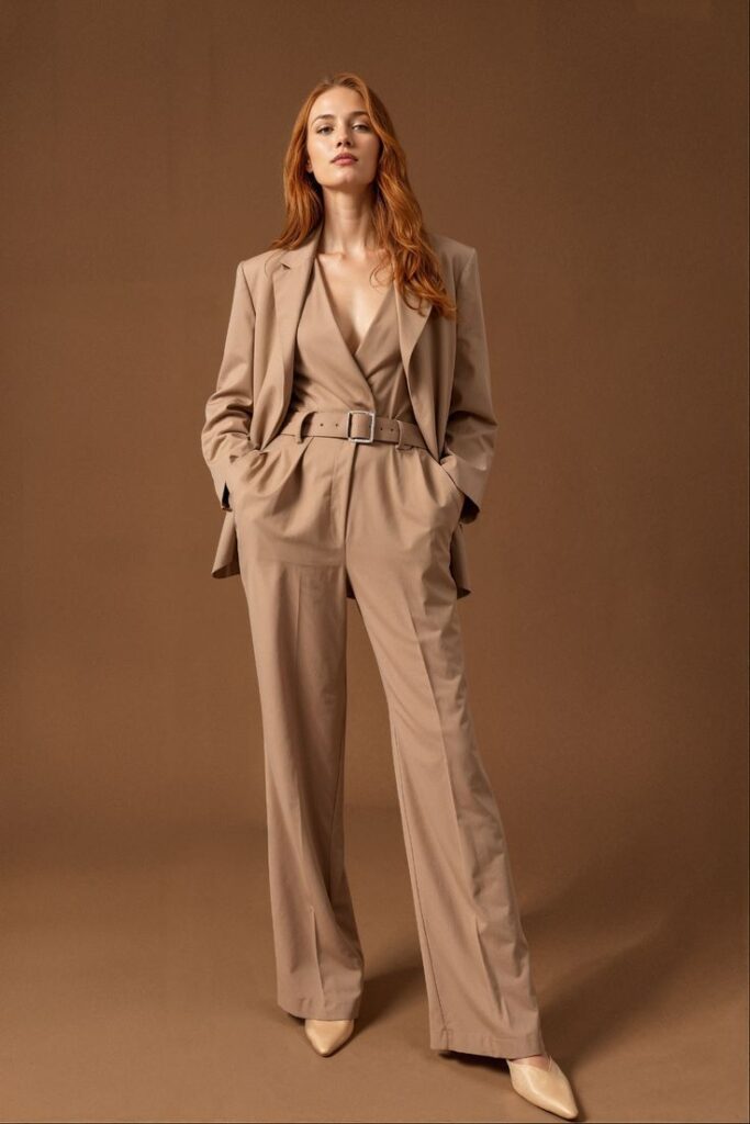 image of brown outfit for women